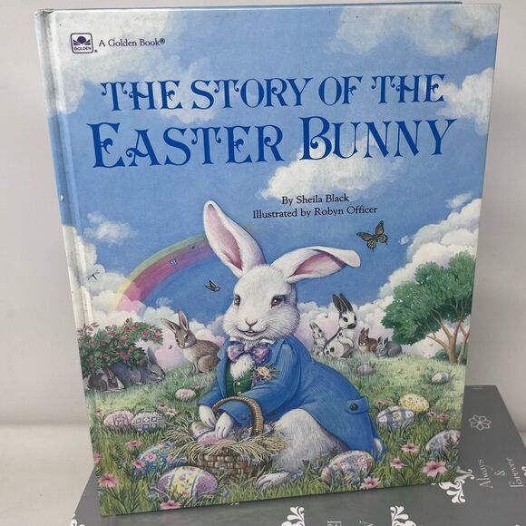 1988 Golden Book The Story of the Easter Bunny Hardcover illustrated - Picture 1 of 8